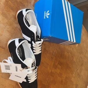 Adidas Classic Black and White Trainers